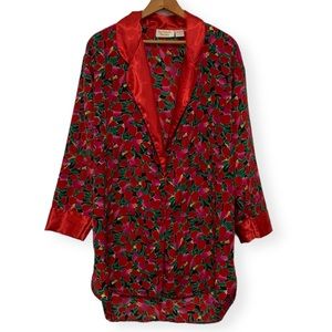 Gold Label Victoria’s Secret Floral Night Shirt Robe